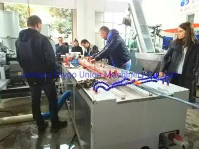 Width PVC PP HDPE Plastic Profile and Pipe Extruder Machine Production Line