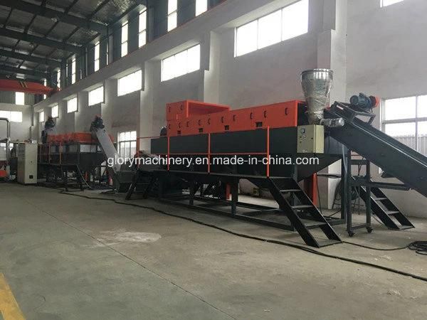 PP PE Recycled Plastic Film Washing Equipment Line/Plastic Recycling Machine