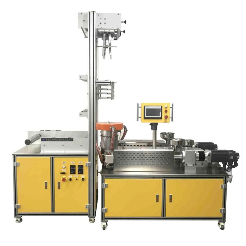 Single/ Double-Layer Film Blowing Co Extrusion Machine Price for Laboratory