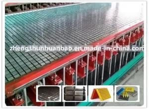 FRP/GRP/Fiberglass Molded Grating Machine with 1220X3660X38mm