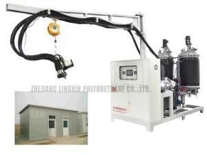 Movable House Insulation Panel Polyurethane Filling Foaming Machine