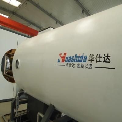 Vacuum Calibrating PU Foaming Pre-Insulated Pipe Extruder Machine