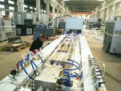 Plastic PVC Window Door Frame Profile Extruder/Extrusion Making Machine