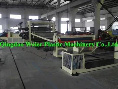 PVC Homogeneous Heart Flooring Leather Production Line