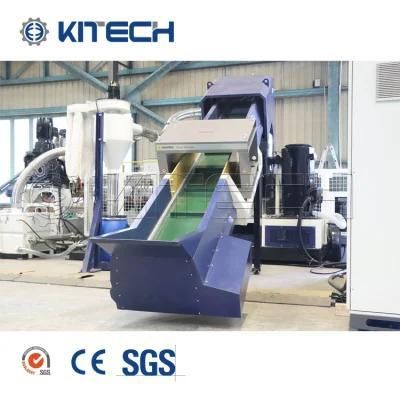Biodegradable Used Plastic PP Pelletizing Machinery with Compactor