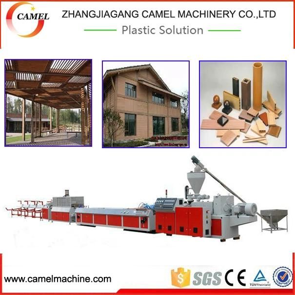 Outdoor Floor, Table, Chair Making Machine/PP PE and Wood Composite WPC Profile Making Machine