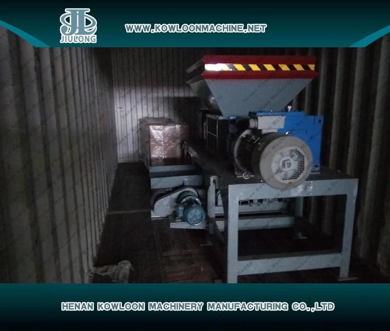 Compact Plastic Bottle CD PCB E-Waste Aluminum Can Steel Tank Shredding Machine Small Mini Shredder
