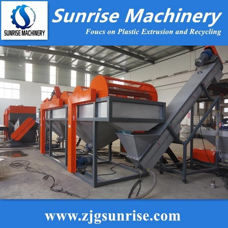 PE ABS Nylon Pet Waste Plastic Recycling Washing Granulating Machine