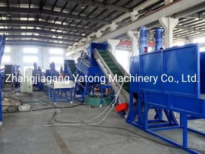 Yatong 500kg/H Pet Bottle Recycling Hot Washing Machine / Crushing and Washing Machine