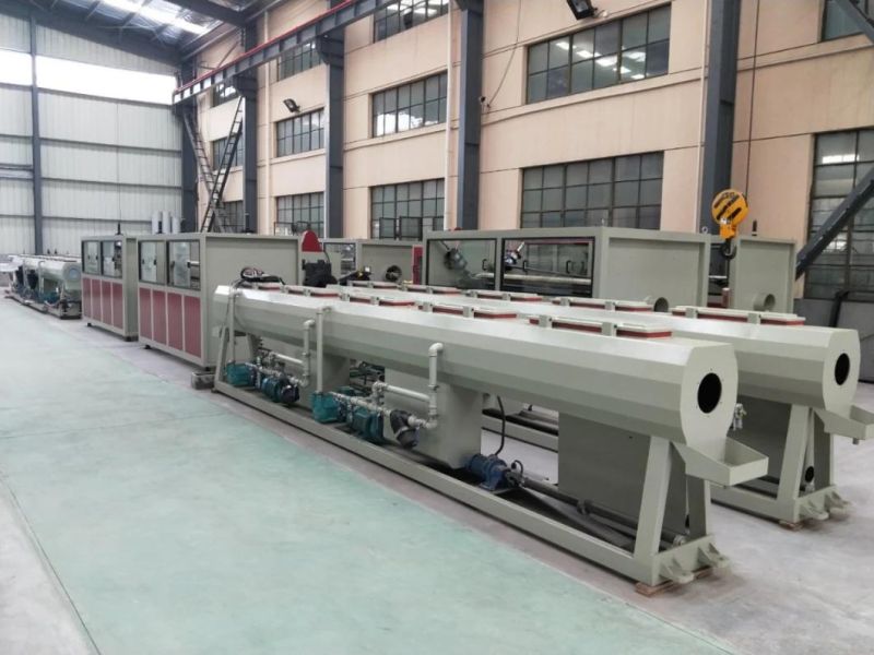 Plastic Water HDPE PE PPR UPVC CPVC PVC Pipe Hose Tube Corrugated Pipe Water Supply Drainage Electric Conduit Wire Gas Pipe Extruder Extrusion Production Line