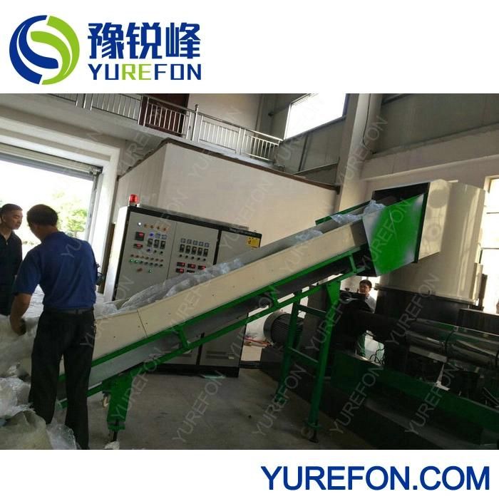 PP/PE/LDPE/HDPE/BOPP Film & Woven Bag PS ABS Pet Recycling Plastic Pelletizing Granulator