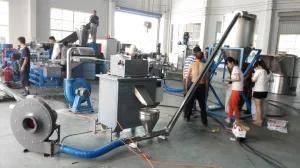 PE PP Film Plastic Recycling Granulating Machine/Recycled Plastic Granules Making Film ...