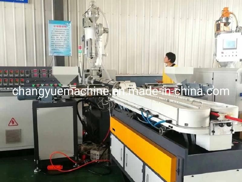 China Best Brand PVC Single Wall Corrugated Pipe Extruder Machine