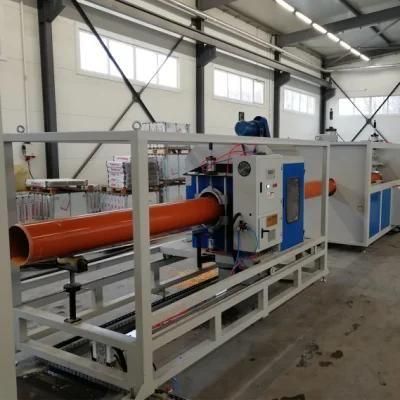 Plastic Pipe Tube Making Machine/PVC Pipe Production Line From China Factory