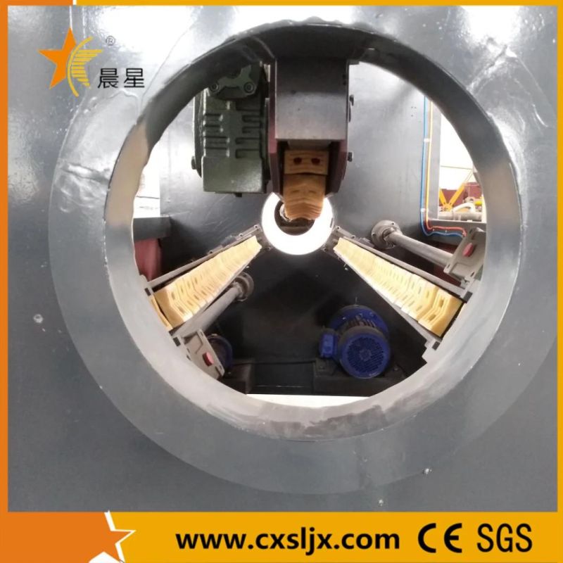 6.110-250mm UPVC CPVC PVC Water Pipe Machine with Material Mixer