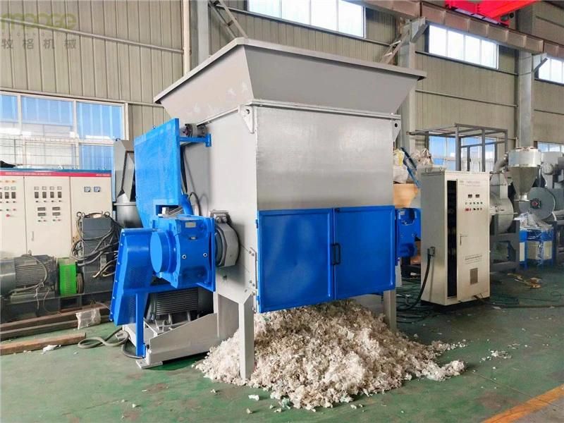 Waste Plastic Woven Bags /Jumbo Bag /Fabric Shredding Machine