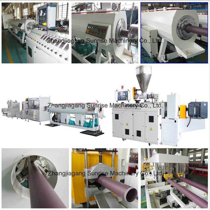 PVC Pipe Production Line with on Line Auto Belling Machine