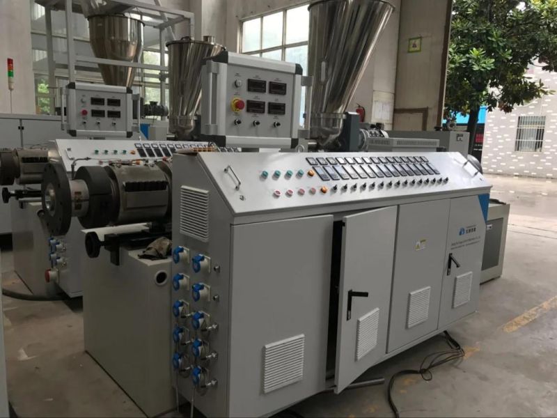 High Speed Small Diameter 20-63mm PVC Pipe Extrusion Making Machine