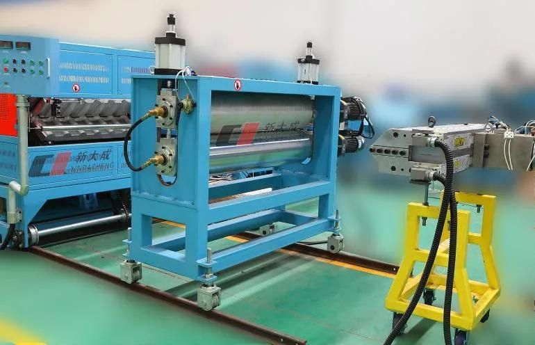 PVC Wave Roof Tile Extruding Production Line