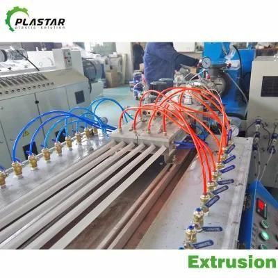 6 in 1 Plastic PVC Corner Bead Extrusion Making Machine / PVC Angle Bead Extrusion Line