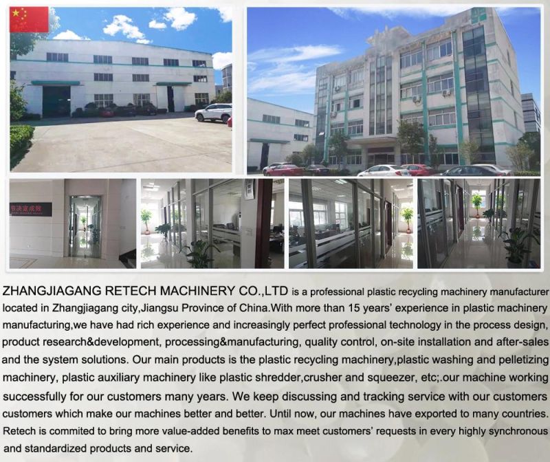 PP/PE/LDPE/HDPE/LLDPE Film/Bag/PP Woven Bag Granulator Pelletizing Line/Plastic Pellets Making Machine