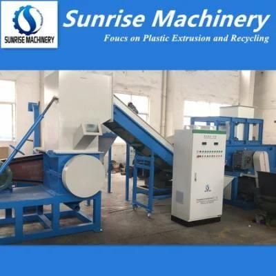 Rigid Plastic Lump Jumbo Bag Wood Pallet Single Shredder Machine