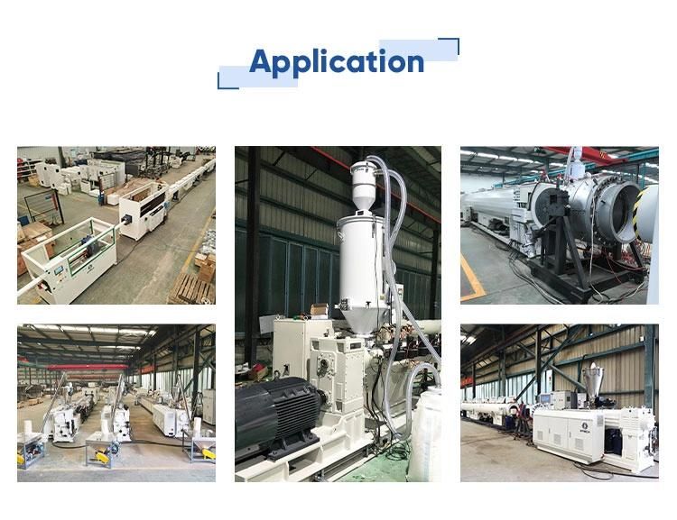 U-PVC Pipe Making 110mm PVC Pipe Extruding Machines