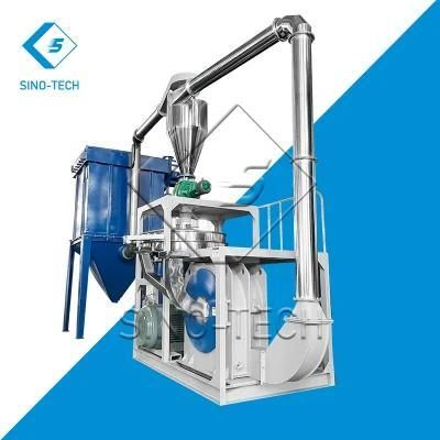 PE Plastic Scraps Grinding Milling Machine Plastic Disc Pulverizer Machine