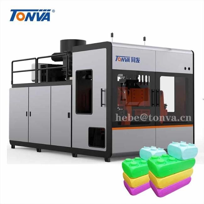 Tonva Children Plastic Construction Toys Bricks Building Blocks Blowing Making Extrusion Blow Molding Machine Hot Sale