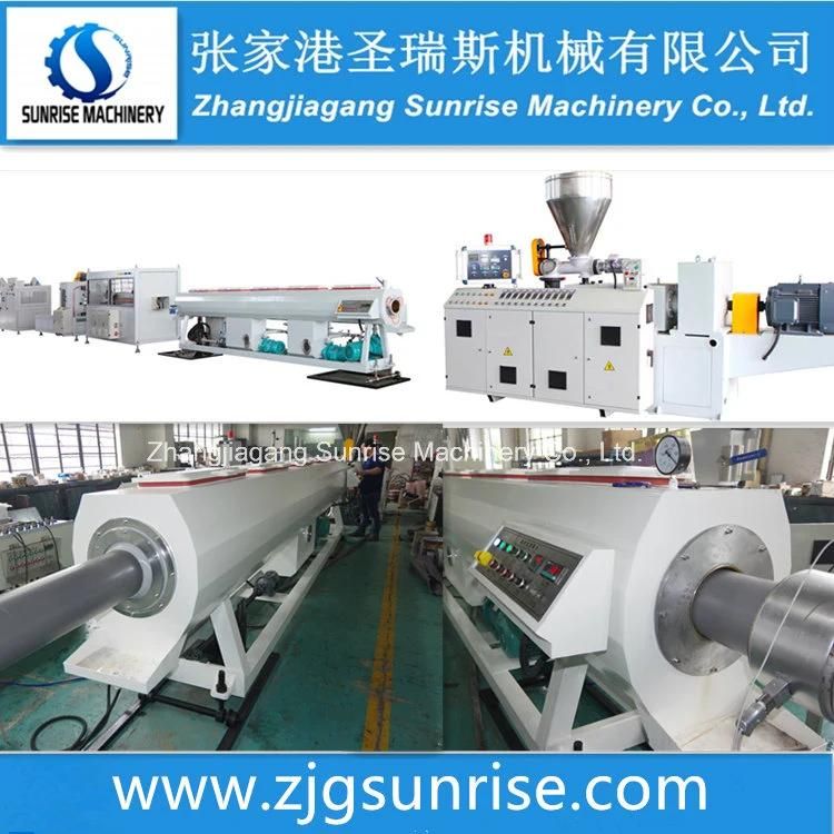 75-250mm PVC Water Pipe Production Line / Extrusion Line