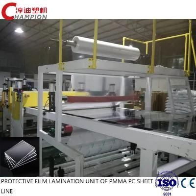 PC/ PVC Corrugated Plastic Board Production Line with Features of High Impact and Good ...