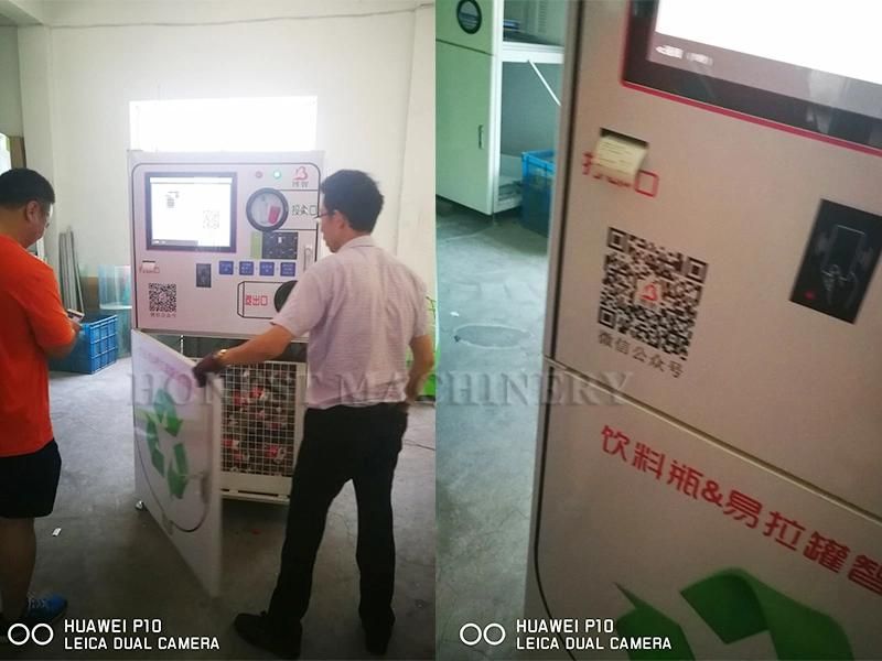 Top Quality Best Price Plastic Bottle Recycling Vending Machine