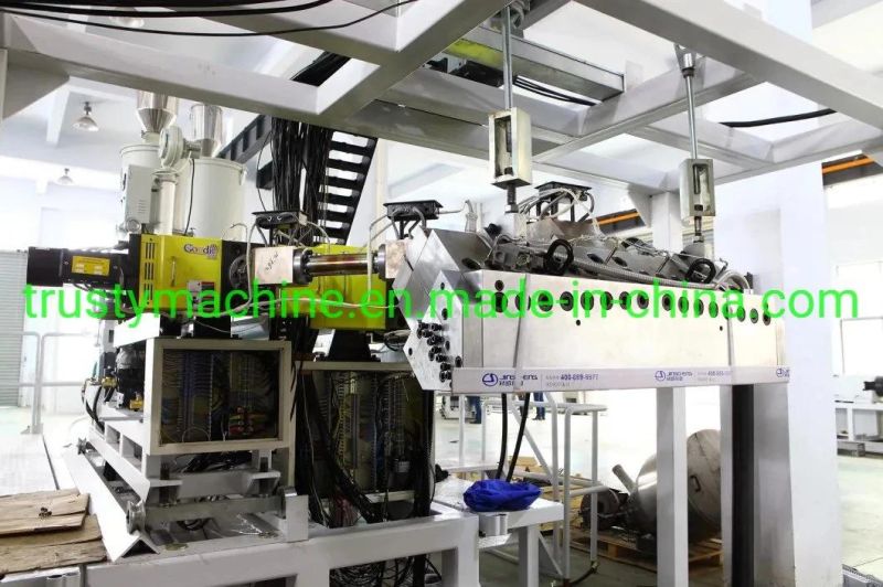 Plastic Sheet Extruder Extrusion Extruding Machine for PP/ PS/ Pet/ HIPS/ PE