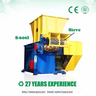 Rigid Plastic Shredder Plastic Single Shaft Shredder