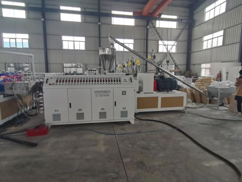 Factory Price 800mm-1000mm Width PVC ASA Glazed Roof Tile Production Line Twin Screw Plastic Extruder Machine