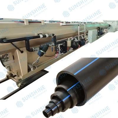 Qingdao China Direct Factory PE HDPE Plastic Pipe Extruding Machine