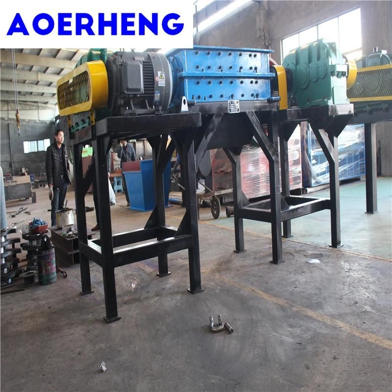 Environmentally Double Shaft Shredder for Metal Pail /Plastic Pail/Waste Metal/Kitchen Garbage/ Household Trash/Animal Corpse/Hospital Medical Waste