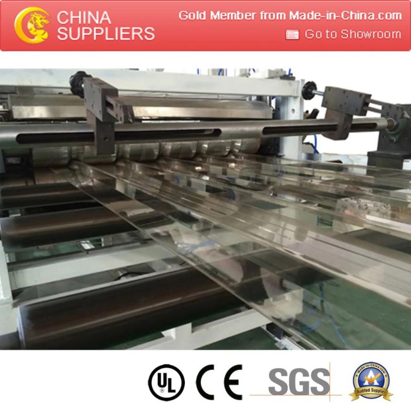 PVC Corrugated Sheet Extrusion Line