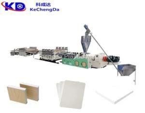Plastic PVC Skinning Foam Board Extruder Making Production Line