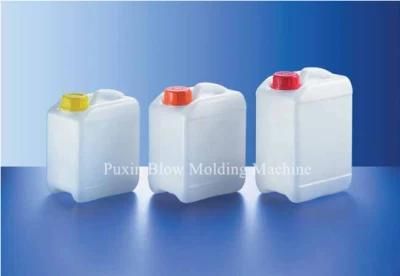 Puxin Double Station High Capacity Blow Moulding Machine for 5L-12L HDPE Bottle, Bucket