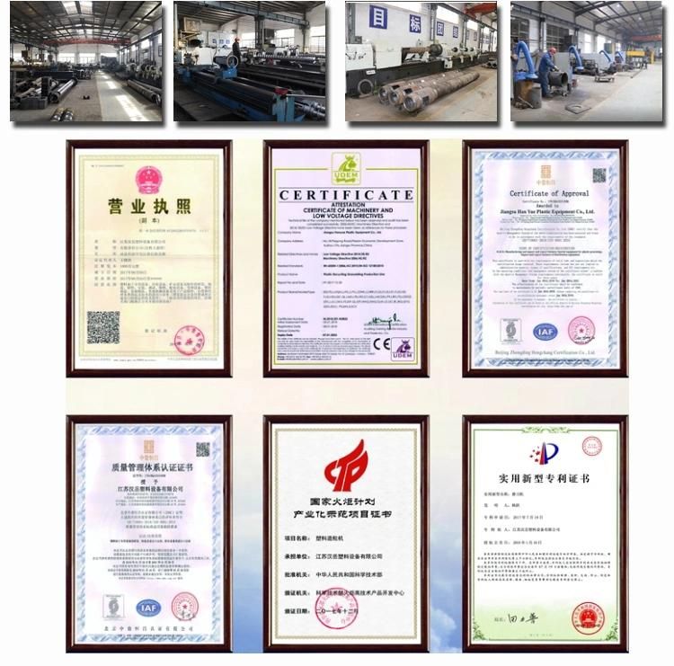 Recycling and Crushing Machine Plastic Reuse Machinery with CE ISO Certification