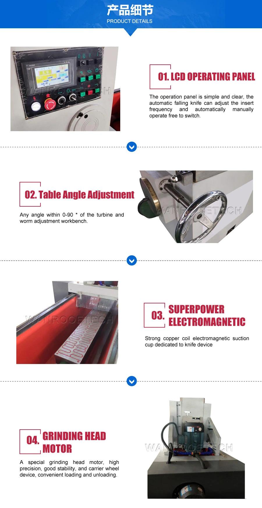 Pnmd-C Series CNC Wood Rotary Cutter Book Cutting Blades Printing Film Blade Corrugated Cardboard Cutting Sharpener Knife Grinder Knife Blade Sharpener Machine