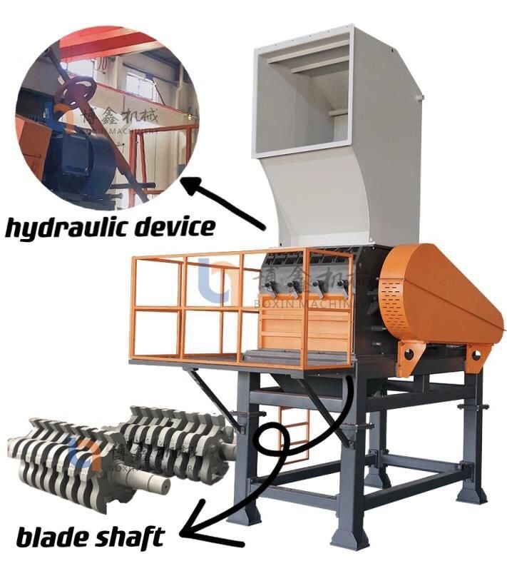 Hard Plastic Crusher Shredding Machine Granulator Machine for Larger and Harder Materials