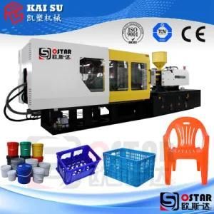 Plastic Bucket Fruit Crate Chair Making Injection Molding Moulding Machine Price
