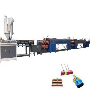 Plastic Pet Broom Monofilament Extruder Machine / Plastic Filament Extruder
