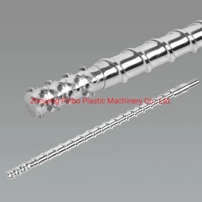 Conical Twin Extruder Screw Barrel for PVC Pipe