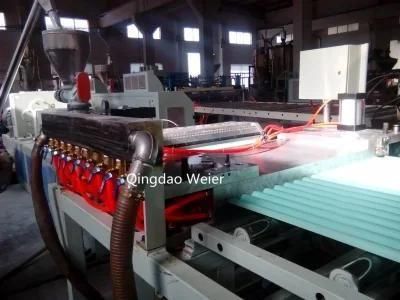 Plastic Multilayer PVC Roofing Panel Roof Tile Extrusion Making Forming Machine