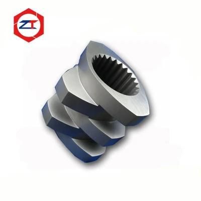 Double Screw Plastic Machine Extruder Bimetallic Screw Element