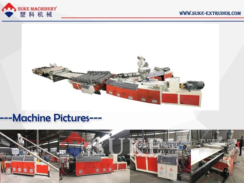 PVC WPC Crust Foam Board Extruder Machine