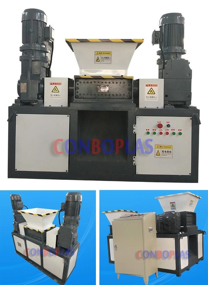 CB-dB400 Mini Double Shaft Waste Plastic Garbage Pop Top Cans Shredder